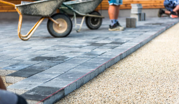 Permeable Paver Driveway in Hooper, UT